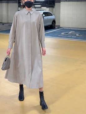 「Acne Studios（アクネストゥディオズ）のアイテム（ブーツ）」を使った、ａｔｓｕｍｉさん（レディース・172cm）の春コーディネート