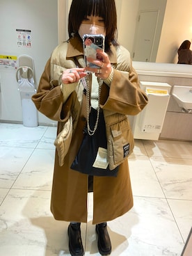 CHIHOOOOさん（レディース・164cm）の冬コーディネート