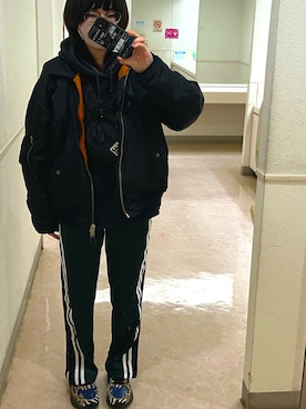 CHIHOOOOさん（レディース・164cm）の冬コーディネート