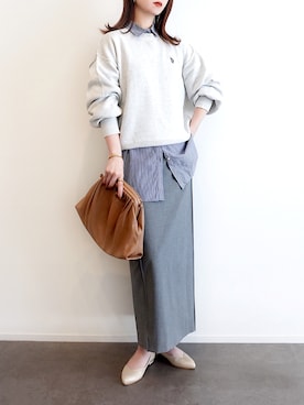 「U.S.POLO ASSN.」｜haushinkaさん（レディース・157cm）の秋コーディネート