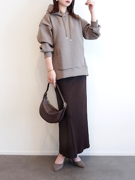 haushinkaさん（レディース・157cm）の冬コーディネート