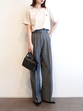 「アイテム（リング）」を使った、haushinkaさん（レディース・157cm）の春コーディネート