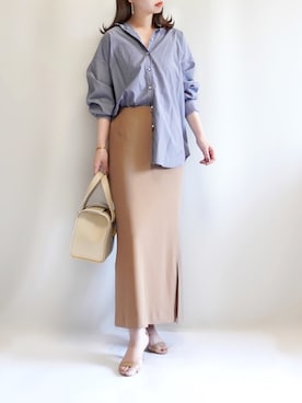 「FENDI（フェンディ）のアイテム」を使った、haushinkaさん（レディース・157cm）の春コーディネート