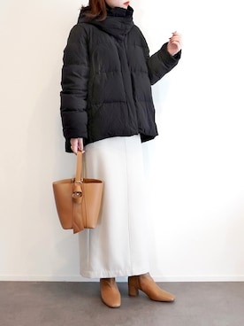 「ISOOK（アイスー）のアイテム」を使った、haushinkaさん（レディース・157cm）の冬コーディネート