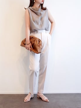 「index（インデックス）のアイテム」を使った、haushinkaさん（レディース・157cm）の夏コーディネート