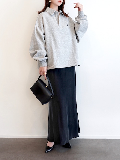 セール】《追加》ワイドVネックフィブリルキャミワンピース2