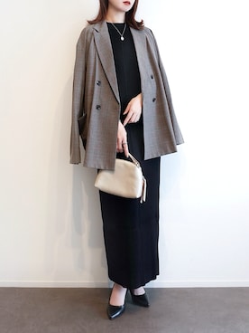 「アイテム（リング）」を使った、haushinkaさん（レディース・157cm）の秋コーディネート