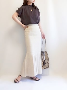「Ciena」｜haushinkaさん（レディース・157cm）の夏コーディネート