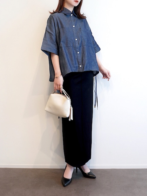 GIANNI CHIARINI / ALIFA レザーショルダーバッグ S（ショルダーバッグ