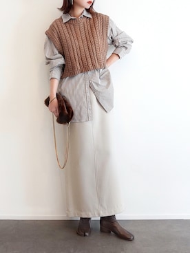 haushinkaさん(レディース・157cm)の秋コーディネート