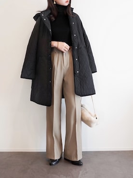 「リエディ」｜「アイテム（その他アウター）」を使った、haushinkaさん（レディース・157cm）の秋コーディネート