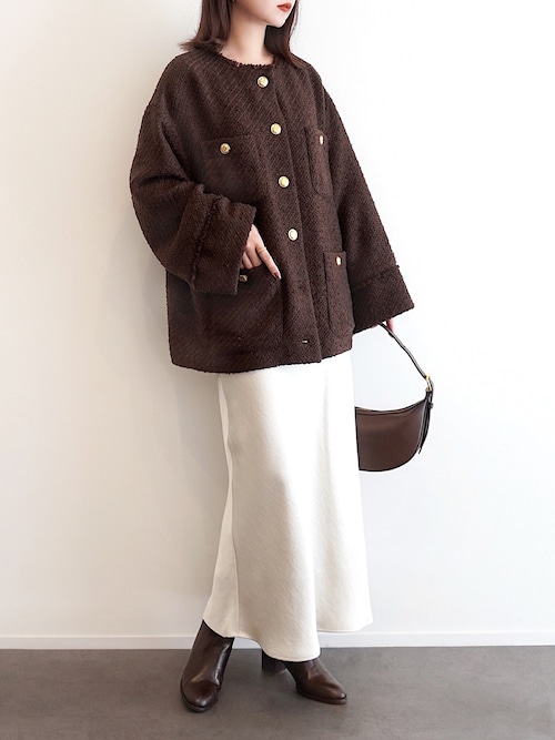LOUNGEDRESS（ラウンジドレス）の「ツイードジャケット（ノー