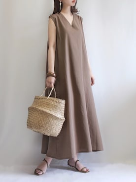 haushinkaさん（レディース・157cm）の夏コーディネート