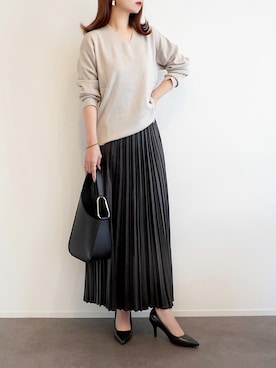 「CENE」｜haushinkaさん（レディース・157cm）の秋コーディネート