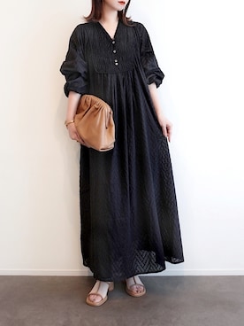 「アイテム（バングル/リストバンド）」を使った、haushinkaさん（レディース・157cm）の夏コーディネート