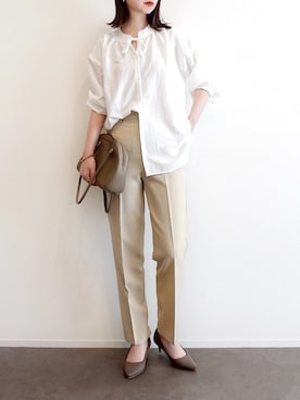 「CENE（セネ）のアイテム」を使った、haushinkaさん（レディース・157cm）の冬コーディネート