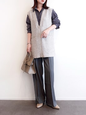 haushinkaさん(レディース・157cm)の冬コーディネート