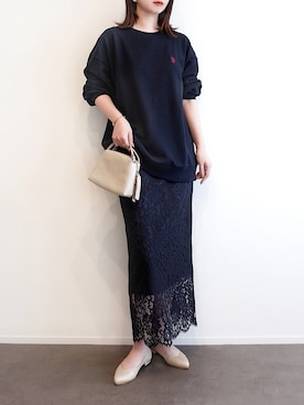 「U.S. POLO ASSN.（ユーエスポロアッスン）のアイテム」を使った、haushinkaさん（レディース・157cm）の春コーディネート