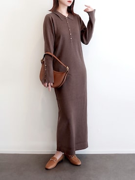 「UR'S（ユアーズ）のアイテム」を使った、haushinkaさん（レディース・157cm）の冬コーディネート