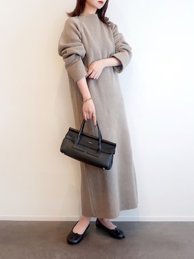「アイテム（ワンピース）」を使った、haushinkaさん（レディース・157cm）の秋コーディネート