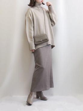 「IACUCCI（イアクッチ）のアイテム（財布/小物）」を使った、haushinkaさん（レディース・157cm）の秋コーディネート