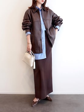 「アイテム（パンプス）」を使った、haushinkaさん（レディース・157cm）の秋コーディネート