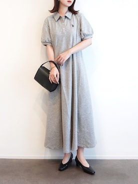 「アイテム（パンプス）」を使った、haushinkaさん（レディース・157cm）の夏コーディネート
