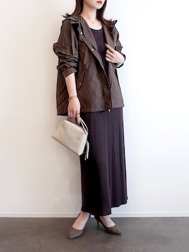 「ワンピース」｜haushinkaさん（レディース・157cm）の秋コーディネート