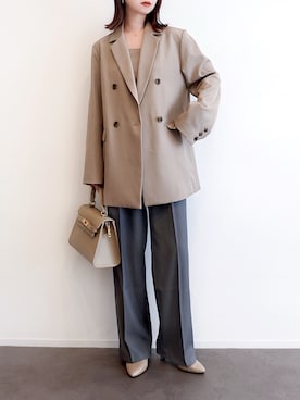 haushinkaさん(レディース・157cm)の冬コーディネート