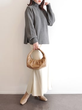 「Rouge vif（ルージュヴィフ）のアイテム」を使った、haushinkaさん（レディース・157cm）の冬コーディネート