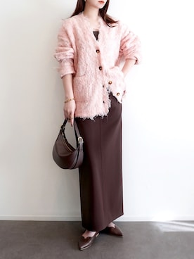 haushinkaさん（レディース・157cm）の冬コーディネート