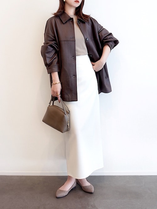 セール】《追加》ジャージーライクカラータイトスカート 7（スカート