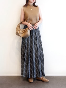 「ikka（イッカ）のアイテム」を使った、haushinkaさん（レディース・157cm）の夏コーディネート