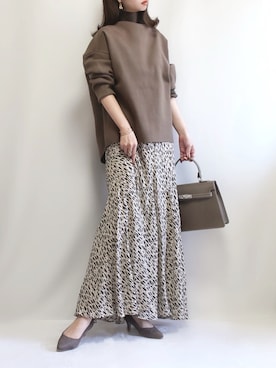 「MILOS（ミロス）のアイテム」を使った、haushinkaさん（レディース・157cm）の秋コーディネート