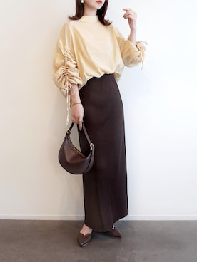 「アイテム（パンプス）」を使った、haushinkaさん（レディース・157cm）の秋コーディネート