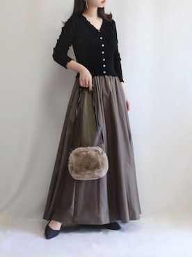 「RECTANGLE」｜haushinkaさん（レディース・157cm）の秋コーディネート