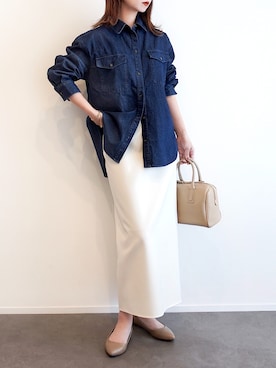 「アイテム（ブレスレット）」を使った、haushinkaさん（レディース・157cm）の秋コーディネート