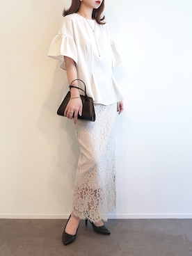 「CENE」｜haushinkaさん（レディース・157cm）の夏コーディネート