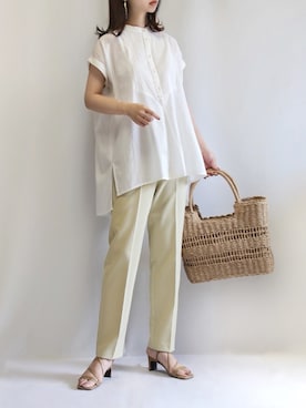 「JELLY BEANS」｜haushinkaさん（レディース・157cm）の夏コーディネート