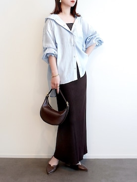 「アイテム（リング）」を使った、haushinkaさん（レディース・157cm）の春コーディネート