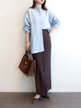 「Noble（ノーブル）のアイテム」を使った、haushinkaさん（レディース・157cm）の春コーディネート