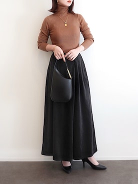 haushinkaさん（レディース・157cm）の冬コーディネート