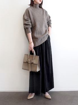 haushinkaさん(レディース・157cm)の冬コーディネート