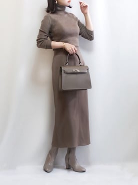 「MILOS（ミロス）のアイテム」を使った、haushinkaさん（レディース・157cm）の秋コーディネート