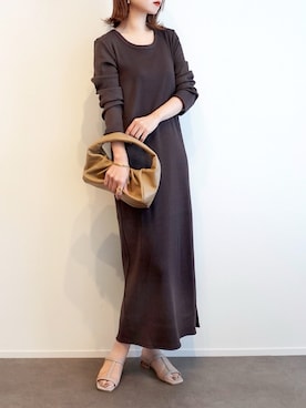 「Rouge vif（ルージュヴィフ）のアイテム」を使った、haushinkaさん（レディース・157cm）の春コーディネート