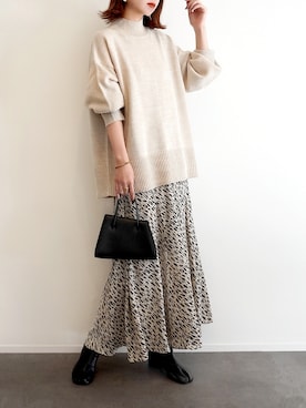 「CENE」｜haushinkaさん（レディース・157cm）の秋コーディネート