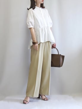 haushinkaさん（レディース・157cm）の夏コーディネート