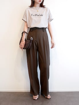 「アイテム（リング）」を使った、haushinkaさん（レディース・157cm）の夏コーディネート