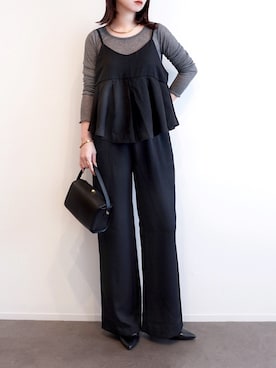 「OMNES（オムネス）のアイテム」を使った、haushinkaさん（レディース・157cm）の冬コーディネート