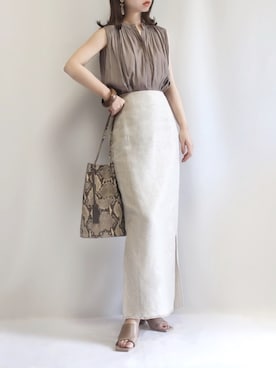 「JELLY BEANS」｜haushinkaさん（レディース・157cm）の夏コーディネート